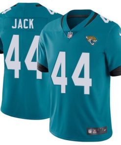 Nike Jacksonville Jaguars #44 Myles Jack Teal Green Alternate Men's Stitched NFL Vapor Untouchable Limited Jersey Men's