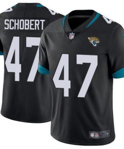 Nike Jacksonville Jaguars #47 Joe Schobert Black Team Color Men's Stitched NFL Vapor Untouchable Limited Jersey Men's