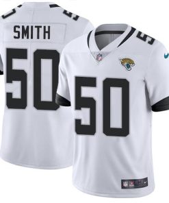 Nike Jacksonville Jaguars #50 Telvin Smith White Men's Stitched NFL Vapor Untouchable Limited Jersey Men's