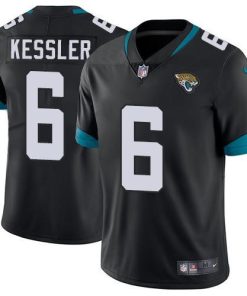 Nike Jacksonville Jaguars #6 Cody Kessler Black Team Color Men's Stitched NFL Vapor Untouchable Limited Jersey Men's