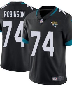 Nike Jacksonville Jaguars #74 Cam Robinson Black Team Color Men's Stitched NFL Vapor Untouchable Limited Jersey Men's