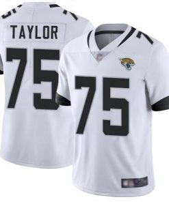 Nike Jacksonville Jaguars #75 Jawaan Taylor White Men's Stitched NFL Vapor Untouchable Limited Jersey Men's
