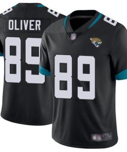 Nike Jacksonville Jaguars #89 Josh Oliver Black Team Color Men's Stitched NFL Vapor Untouchable Limited Jersey Men's