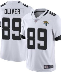 Nike Jacksonville Jaguars #89 Josh Oliver White Men's Stitched NFL Vapor Untouchable Limited Jersey Men's