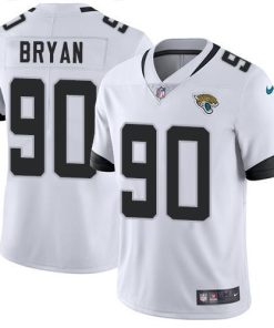 Nike Jacksonville Jaguars #90 Taven Bryan White Men's Stitched NFL Vapor Untouchable Limited Jersey Men's