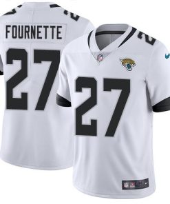 Nike Jaguars #27 Leonard Fournette White Men's Stitched NFL Vapor Untouchable Limited Jersey