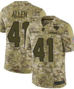 Nike Jaguars #41 Josh Allen Camo Men's Stitched NFL Limited 2018 Salute To Service Jersey