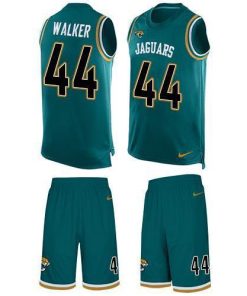 Nike Jaguars #44 Travon Walker Teal Green Team Color Men's Stitched NFL Limited Tank Top Suit Jersey