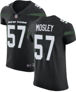 Nike Jets #57 C.J. Mosley Black Alternate Men's Stitched NFL Vapor Untouchable Elite Jersey