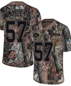 Nike Jets #57 C.J. Mosley Camo Men's Stitched NFL Limited Rush Realtree Jersey