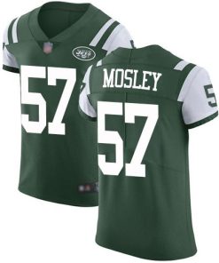 Nike Jets #57 C.J. Mosley Green Team Color Men's Stitched NFL Vapor Untouchable Elite Jersey
