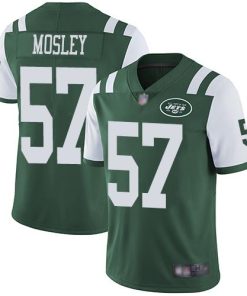 Nike Jets #57 C.J. Mosley Green Team Color Men's Stitched NFL Vapor Untouchable Limited Jersey