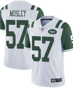 Nike Jets #57 C.J. Mosley White Men's Stitched NFL Vapor Untouchable Limited Jersey