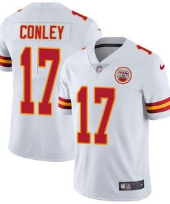 Nike Kansas City Chiefs #17 Chris Conley White Men's Stitched NFL Vapor Untouchable Limited Jersey Men's