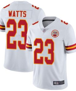 Nike Kansas City Chiefs #23 Armani Watts White Men's Stitched NFL Vapor Untouchable Limited Jersey Men's