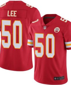 Nike Kansas City Chiefs #50 Darron Lee Red Team Color Men's Stitched NFL Vapor Untouchable Limited Jersey Men's