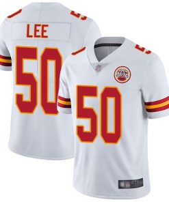 Nike Kansas City Chiefs #50 Darron Lee White Men's Stitched NFL Vapor Untouchable Limited Jersey Men's