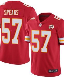 Nike Kansas City Chiefs #57 Breeland Speaks Red Team Color Men's Stitched NFL Vapor Untouchable Limited Jersey Men's
