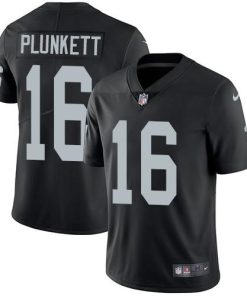 Nike Las Vegas Raiders #16 Jim Plunkett Black Team Color Men's Stitched NFL Vapor Untouchable Limited Jersey Men's