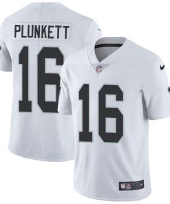 Nike Las Vegas Raiders #16 Jim Plunkett White Men's Stitched NFL Vapor Untouchable Limited Jersey Men's