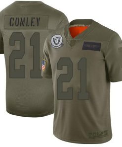 Nike Las Vegas Raiders #21 Gareon Conley Camo Men's Stitched NFL Limited 2019 Salute To Service Jersey Men's