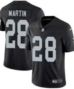 Nike Las Vegas Raiders #28 Doug Martin Black Team Color Men's Stitched NFL Vapor Untouchable Limited Jersey Men's
