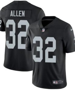 Nike Las Vegas Raiders #32 Marcus Allen Black Team Color Men's Stitched NFL Vapor Untouchable Limited Jersey Men's