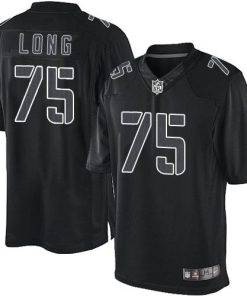 Nike Las Vegas Raiders #75 Howie Long Black Men's Stitched NFL Impact Limited Jersey Men's