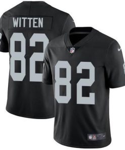 Nike Las Vegas Raiders #82 Jason Witten Black Team Color Men's Stitched NFL Vapor Untouchable Limited Jersey Men's