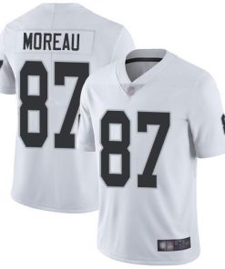 Nike Las Vegas Raiders #87 Foster Moreau White Men's Stitched NFL Vapor Untouchable Limited Jersey Men's
