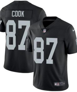 Nike Las Vegas Raiders #87 Jared Cook Black Team Color Men's Stitched NFL Vapor Untouchable Limited Jersey Men's