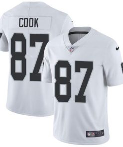 Nike Las Vegas Raiders #87 Jared Cook White Men's Stitched NFL Vapor Untouchable Limited Jersey Men's