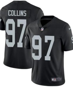 Nike Las Vegas Raiders #97 Maliek Collins Black Team Color Men's Stitched NFL Vapor Untouchable Limited Jersey Men's