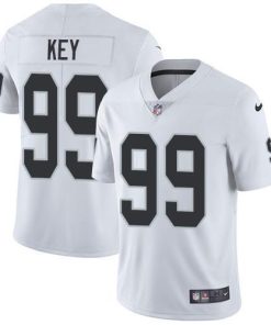Nike Las Vegas Raiders #99 Arden Key White Men's Stitched NFL Vapor Untouchable Limited Jersey Men's