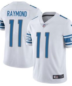 Nike Lions #11 Kalif Raymond White Men's Stitched NFL Vapor Untouchable Limited Jersey
