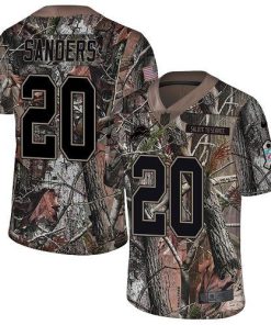 Nike Lions #20 Barry Sanders Camo Men's Stitched NFL Limited Rush Realtree Jersey