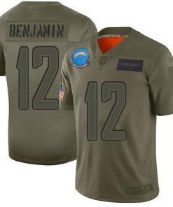 Nike Los Angeles Chargers #12 Travis Benjamin Camo Men's Stitched NFL Limited 2019 Salute To Service Jersey Men's