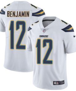 Nike Los Angeles Chargers #12 Travis Benjamin White Men's Stitched NFL Vapor Untouchable Limited Jersey Men's