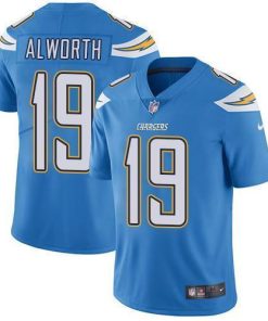 Nike Los Angeles Chargers #19 Lance Alworth Electric Blue Alternate Men's Stitched NFL Vapor Untouchable Limited Jersey Men's