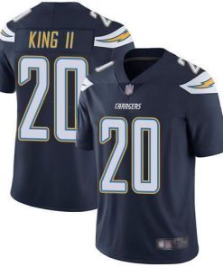Nike Los Angeles Chargers #20 Desmond King II Navy Blue Team Color Men's Stitched NFL Vapor Untouchable Limited Jersey Men's