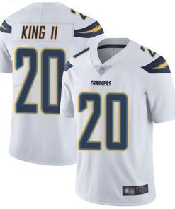 Nike Los Angeles Chargers #20 Desmond King II White Men's Stitched NFL Vapor Untouchable Limited Jersey Men's