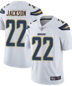 Nike Los Angeles Chargers #22 Justin Jackson White Men's Stitched NFL Vapor Untouchable Limited Jersey Men's