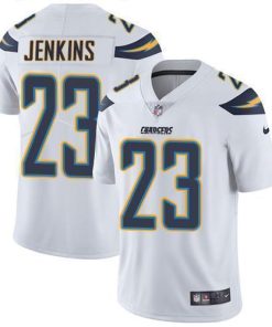 Nike Los Angeles Chargers #23 Rayshawn Jenkins White Men's Stitched NFL Vapor Untouchable Limited Jersey Men's