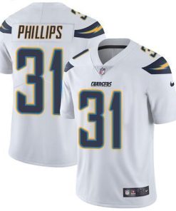Nike Los Angeles Chargers #31 Adrian Phillips White Men's Stitched NFL Vapor Untouchable Limited Jersey Men's