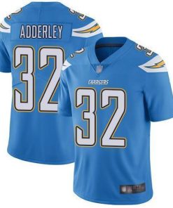Nike Los Angeles Chargers #32 Nasir Adderley Electric Blue Alternate Men's Stitched NFL Vapor Untouchable Limited Jersey Men's