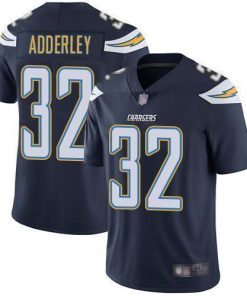 Nike Los Angeles Chargers #32 Nasir Adderley Navy Blue Team Color Men's Stitched NFL Vapor Untouchable Limited Jersey Men's