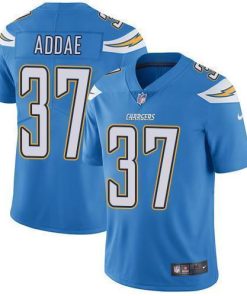 Nike Los Angeles Chargers #37 Jahleel Addae Electric Blue Alternate Men's Stitched NFL Vapor Untouchable Limited Jersey Men's