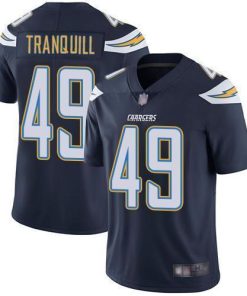 Nike Los Angeles Chargers #49 Drue Tranquill Navy Blue Team Color Men's Stitched NFL Vapor Untouchable Limited Jersey Men's