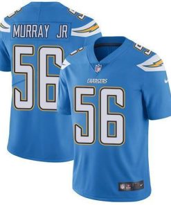 Nike Los Angeles Chargers #56 Kenneth Murray Jr Electric Blue Alternate Men's Stitched NFL Vapor Untouchable Limited Jersey Men's