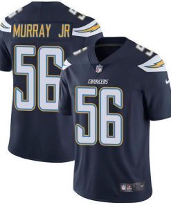 Nike Los Angeles Chargers #56 Kenneth Murray Jr Navy Blue Team Color Men's Stitched NFL Vapor Untouchable Limited Jersey Men's